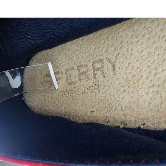 New Sperry Women's Cape Stars and Stripes Slip-On Espadrilles Size 8.5 - Picture 7 of 8